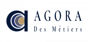 Logo Agora des métiers, centre de formation PACA pour l'hôtellerie, la sécurité et l'aide à la personne